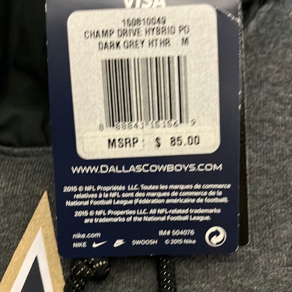 Nike Dallas Cowboys team hoodie - Picture 2 of 5